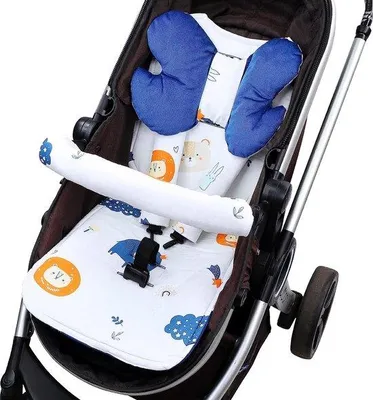 Produktbild von Famanu Sitzkissen für Kinderwagen - Atmungsaktiv und universell einsetzbar