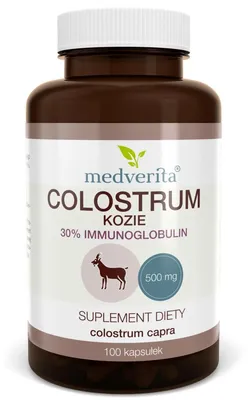 Produktbild von Medverita Ziegenkolostrum 500 mg 100 Kapseln