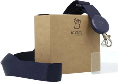 Produktbild von Smyczka do telefonu Bizon Accessories Leash Dragonfly, niebieska