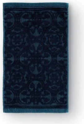 Produktbild von Pip Studio Gästehandtuch Tile de Pip_Dark Blue_UV_UV_30x50 30 x 50 cm 1 Gästehandtuch