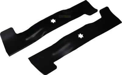 Immagine prodotto di 2 lame per tosaerba da 46,7 cm per MTD YARDMAN 742-04021 / 742-04020 / 742-0672