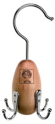Produktbild von Krawattenhalter für Kleiderschränke, Natur, Einheitsgröße