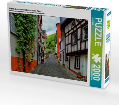Produktbild von Calvendo In den Gassen von Bernkastel-Kues 2000 Teile Puzzle quer 900x670mm, Klatt Arno; 7405480