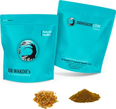 Produktbild von DR WAKDE'S Guggul Pulver (Mukul Myrrhe | Commiphora Mukul) - 1 kg (2.2lb) | Rein, Raw & Getrocknetes Pulver | Ayurveda-Kräuter | Vegan | Nichts hinzug