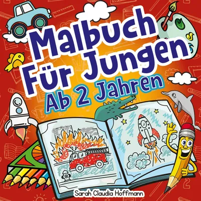 Produktbild von Malbuch Für Jungen Ab 2 Jahren
