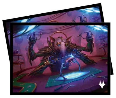 Produktbild von 100 Ultra Pro MtG Magic Sleeves - March of the Machine (66x91mm)