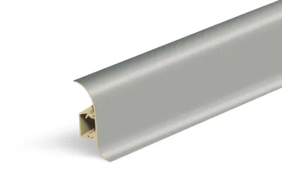 Immagine prodotto di Battiscopa AP28 NGF56, PVC grigio, 56 mm, 23 mm, 2,5 m