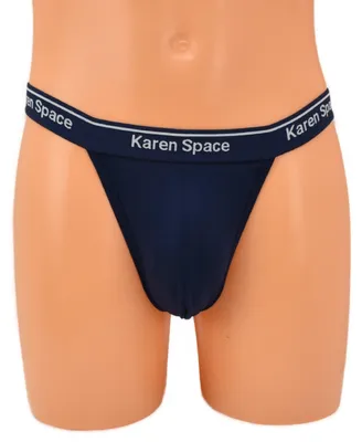 Produktbild von Dunkelblauer Baumwolle Elasthan Herren String Tanga
