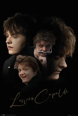 Productafbeelding van Lewis Capaldi - Double Exposure - Poster, gedrukt - Formaat: 61x91,5 cm