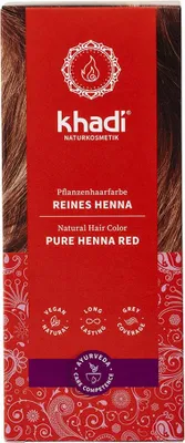 Produktbild von Khadi, Natürliches Henna, Rot (Oreo), 100g - Langes Verfallsdatum!