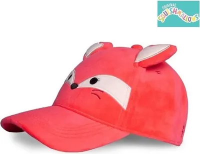 Productafbeelding van Squishmallows Cap Fifi Vos | Pluche muts, 20x15x10 cm – Origineel