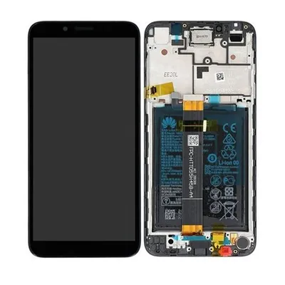 Produktbild von Original-Ersatzteil: LCD-Touchscreen + Akku für Huawei 02353RJP Y5P 2020 DRA-LX9, schwarz