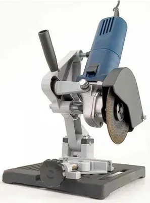 Immagine prodotto di Supporto per Filettatura Esterna per Smerigliatrice angolare Monomano con Base 230x230mm e Morsa Rapida 90mm