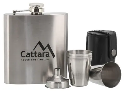 Zdjęcie produktu dla Butelka Cattara piersiówka 1 + 4 175ml