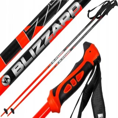 Obrázek produktu pro Blizzard Allmountain Lyžařské hole 135cm neonově oranžové