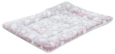 Produktbild von 1 Stück winterwärmematte für haustiere aus hochwertiger Mikrofaser mit rutschfester Unterseite und selbstwärmendem Mylar-Kern – Maße: 49 x 32 cm. Diese verdickte, kompakte Matte bietet optimalen Wärmeschutz und Liegekomfort für Hunde und Katzen im Winter. Dank ihres leichten Gewichts und faltbaren Designs eignet sie sich hervorragend für unterwegs, im Auto oder als platzsparende Ergänzung zu Katzennestern und Hundebetten. Die robuste Oberfläche widersteht Krallen und Zähnen, während die flauschige Innenschi