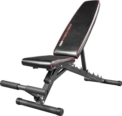 Produktbild von Verstellbare Halterbank mit Beinhalter für Bauchtraining -