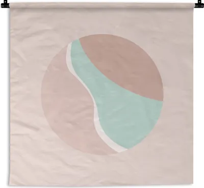 Produktbild von MuchoWow® Wandteppich Wandbehang Sommer - Meer - Strand 150x150 cm Tapisserie Dekoration Wandtuch - Wohnaccessoires - Modernes