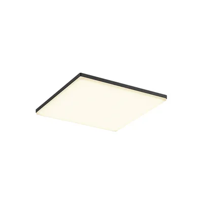 Produktbild von Lucande LED-Außendeckenleuchte Henni, 30x30 cm, grau, IP65