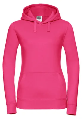 Produktbild von Russell - "Authentic" Kapuzenpullover für Damen LT3392 (L) (Fuchsie)
