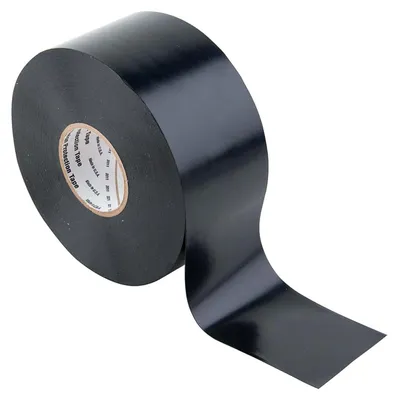 Produktbild von 3M Deutschland Korrosionsschutzband 25mmx30mx0,25mm, sw ScotchRap 50 25x30 Breite 25mm, Werkstoff PVC, Farbe schwarz, Länge 30m, UV-beständig, Selbstverlöschend, Stärke 0,25mm, Selbstklebend