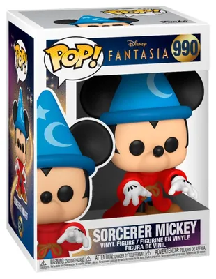 Produktbild von Disney Fantasia - Sorcerer Mickey 990 - Funko Pop! - Vinyl Figur