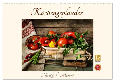 Immagine prodotto di Chiacchierate in cucina - Momenti nostalgici (calendario da parete 2027, formato DIN A2 orizzontale), calendario mensile CALVENDO