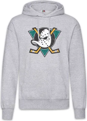 Produktbild von Urban Backwoods Ducks Hockey, Herren Hoodie, Farbe: Hellgrau, Größe: 2XL