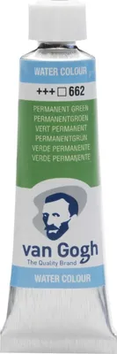 Image de Van Gogh 20016621 Peinture aquarelle Permanent Green 10 ml 1 pièce