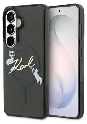 Obrázek produktu pro Karl Lagerfeld IML KC Script MagSafe - kryt pro Samsung Galaxy S26+ (černý)