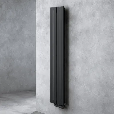 Immagine prodotto di doporro Radiatore Verticale da Bagno 160x31cm, Radiatore a Pannello Termoarredo da Parete e Pavimento in Acciaio, Antracite