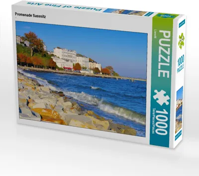 Produktbild von CALVENDO Puzzle Promenade Sassnitz | 1000 Teile Lege-Größe 64x48cm Foto-Puzzle für glückliche Stunden
