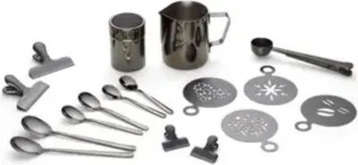 Produktbild von Echtwerk Kaffeezubehör-Set 23tlg 350 ml schwarz - Kaffee Komplettset