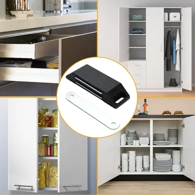 Productafbeelding van Famanu magnetische deurvasters - 4 stuks, geschikt voor kasten en meubels