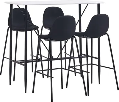 Produktbild von 5-tlg. Bar-Set Stoff Schwarz