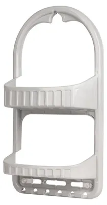 Produktbild von Duschablage - beige - Kunststoff - 27x50 cm - aufhangbar - 2 Schichten