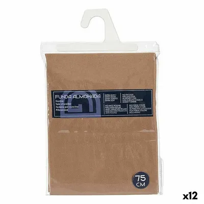 Obrázek produktu pro Povlak na polštář 45 x 0,2 x 70 cm hnědý (12 kusů)