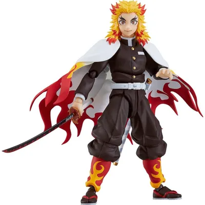 Zdjęcie produktu dla Demon Slayer: Kimetsu no Yaiba Figma Actionfigur Kyojuro Rengoku 15 cm