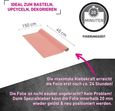 Produktbild von Klebefolie Marshmallow - 67,5x150cm