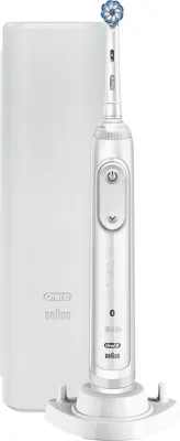 Produktbild von Oral-B Genius 80324760 Elektrická zubná kefka pre dospelých s rotujúcou vibračnou zubnou kefkou biela (247166)