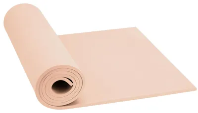 Image de Eva Schaumstoff - Haute densité 86 kg/m3 - Idéal pour le cosplay et la création de costumes - 2 mm, beige, 34 x 124,5 cm