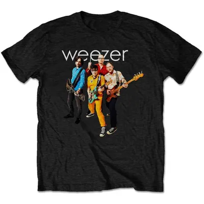 Produktbild von Weezer Band Photo Black M T-Shirt