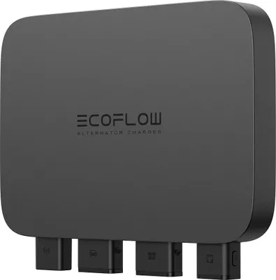 Zdjęcie produktu dla EcoFlow Power Hub Alternator Charger, Adapter, Czarny, EcoFlow, DELTA Pro DELTA 2 Max DELTA Max 2000 DELTA 2, 242 mm, 194 mm