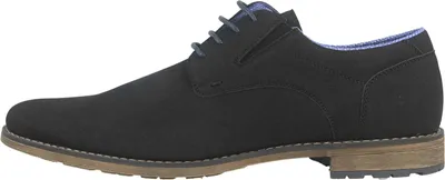 Produktbild von Mavins Halbschuhe in Übergrößen Schwarz 3HH0180302 2100 Black PolyurethanNubuck große Herrenschuhe