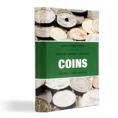 Obrázok produktu pre Vreckový album COINS s 8 hárkami na 6 mincí, laminovaný