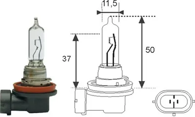 Zdjęcie produktu dla Żarówka H9 12V/65W Pgj19-5 1Szt