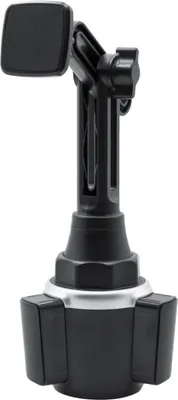 Produktbild von Retractable Handy Bracket rotierende Magnethalter Stand Schwarz Silber