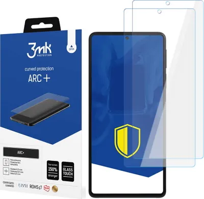 Produktbild von 3mk Display Schutzfolie ARC+ für Motorola Edge 30  0,17mm Self-Heal (2 Stück)