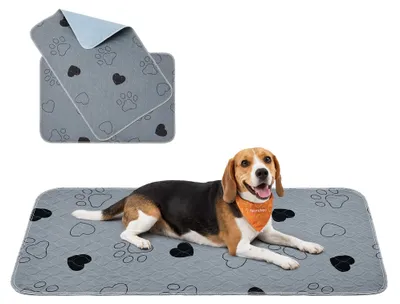 Productafbeelding van Wasbare Plasmatten voor Honden, Set van 2, 90 x 60 x 0,2 cm