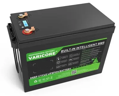 Obrázok produktu pre Batéria LiFePO4 12 V 200 Ah – batéria s hlbokým cyklom – integrovaný systém riadenia batérie (BMS) – konektor USB 3.0 – pre karavany, lode a solárne systémy